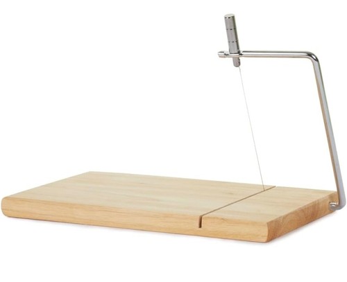 Cheese slicer with - cheese, board