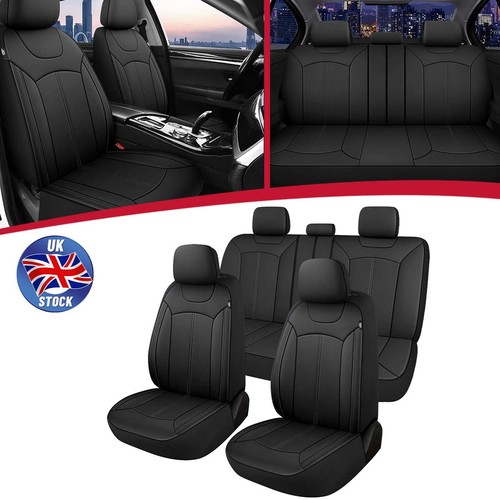 Full set black car seat - full,