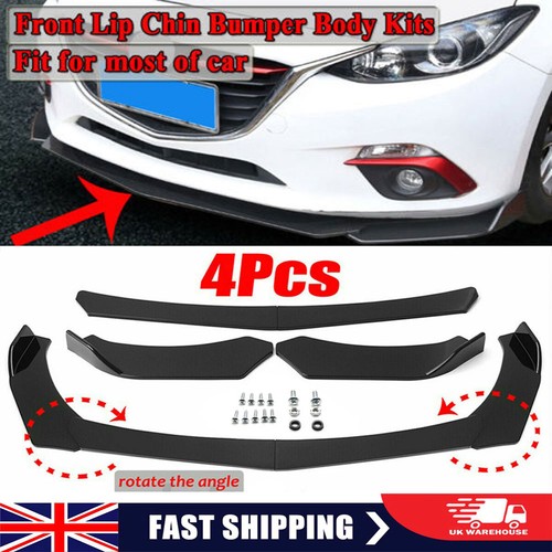 Front bumper lip spoiler - front,