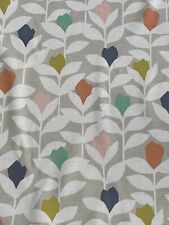 HARLEQUIN CURTAIN CUSHION UPHOLSTERY FABRIC PADUKKA 3.3m piece colour flamenco