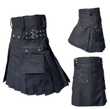 Men's Brand New Black Cotton