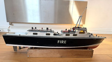 Large Vintage Model Boat 60s
