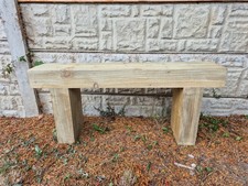 Garden Sleeper Bench,Various sizes,Rustic Patio,Deliver Fully Assembled,FREE P&P
