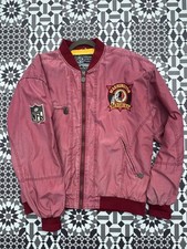Vintage Campri Washington Redskins Bomber Jacket coat MA-1 - Large (RARE)