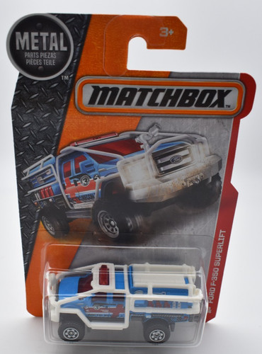 Matchbox ford f350 superlift - matchbox,