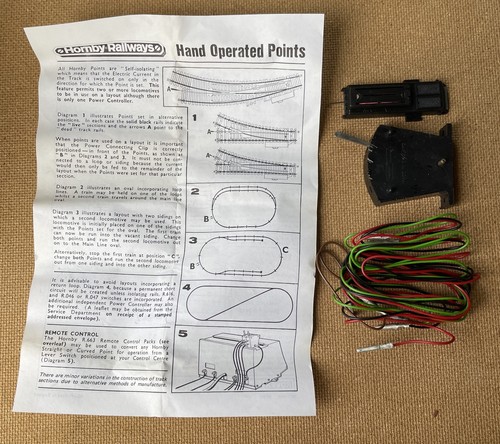 Hornby r663 point remote - r663,