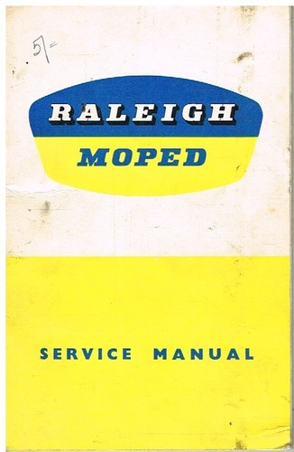 Raleigh moped model rm1 1958 - rm1, 1958-