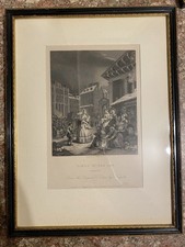 Set  of 4 Hogarth framed