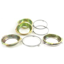 HEADLIGHT BRACKETS PAIR TOYOTA CELICA TA23 22 27 28 40 RA20 23 25 RA28 FIT 71-77