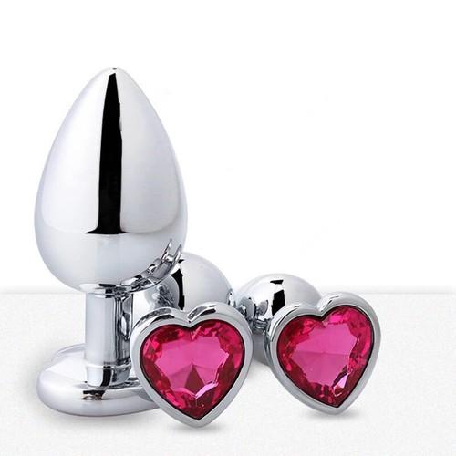 3pcs anal butt plug kit - anal,