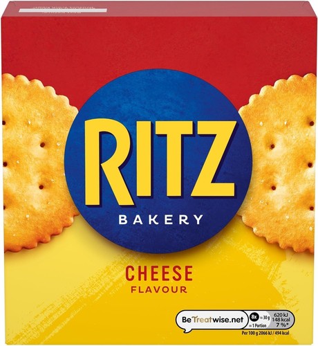 Cheese flavoured cracker - flavoured, box