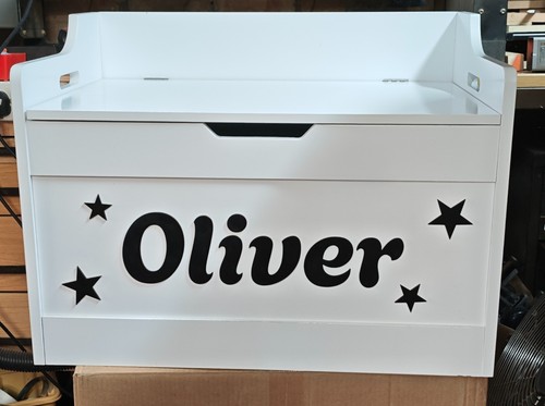 Personalised wooden toy - wooden, box