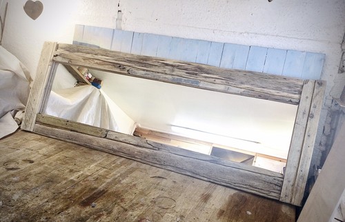 Driftwood mirror rustic - driftwood,