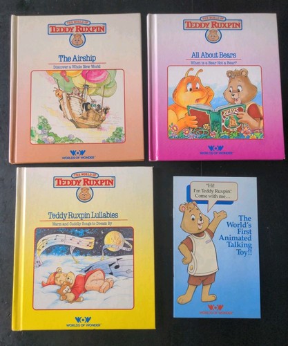 Lot 1985 teddy ruxpin - of,