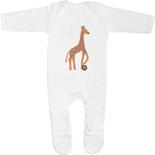 Giraffe playing football - 'giraffe, '