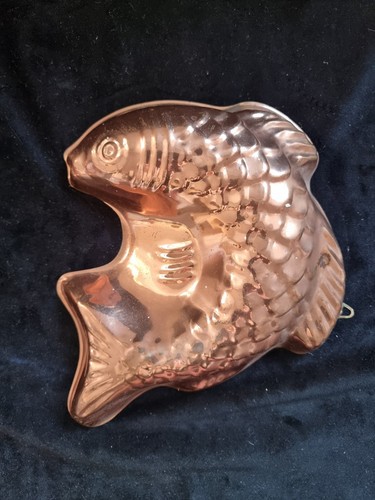 Vintage copper salmon fish - copper, salmon/fish