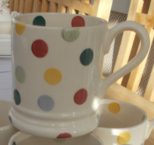 Emma Bridgewater Polka Dot large 400ml mug - Unused
