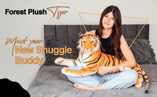 86cm Tiger Plush Toy Extra