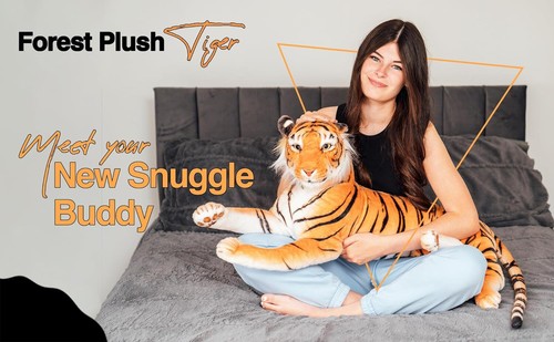 86cm tiger plush - plush, toy