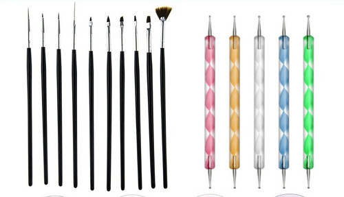 15pcs nail art - art, pen