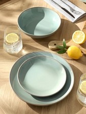 NEXT collections 12 Piece Sage Green Hampton Dinner Set