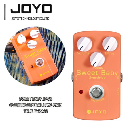 Joyo overdrive pedal low gain - joyo,