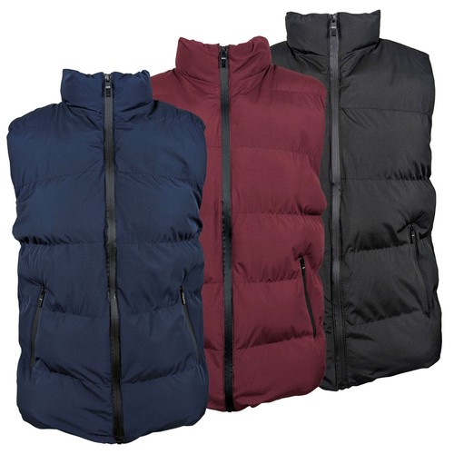 Mens padded quilted gilet - quilted,