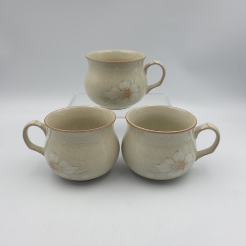 Denby daybreak tea cups 3 - tea,