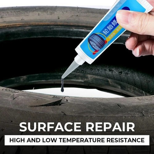 Tire repair black glue - repair,