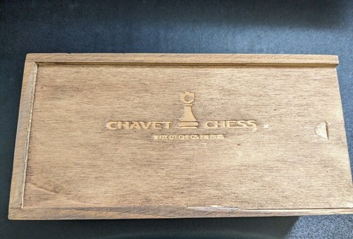 Vintage chess set chavet - chess,