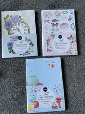 Kanban All Occasions Decorative Paper Set Kit Craft Card Making Scrapbooking