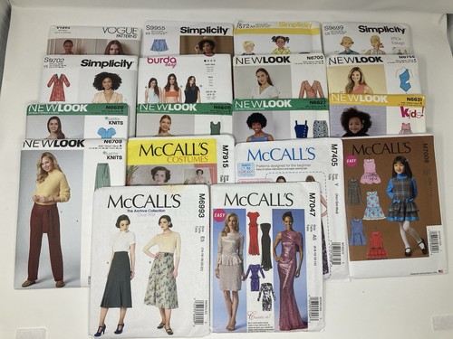 Lot sewing patterns - of,