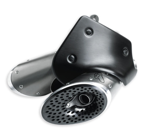 Silencer exhaust steel racing - steel,
