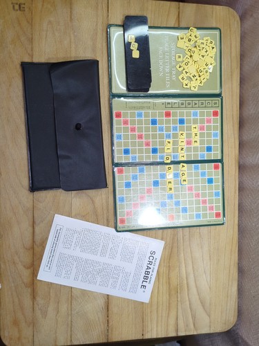 Scrabble board game pocket - game,