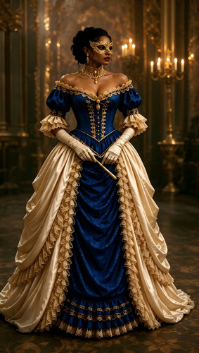 Off shoulder regency gold - regency, lace