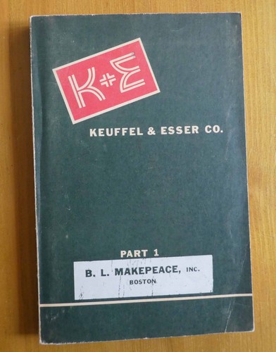 Keuffel esser 42nd edition - &,