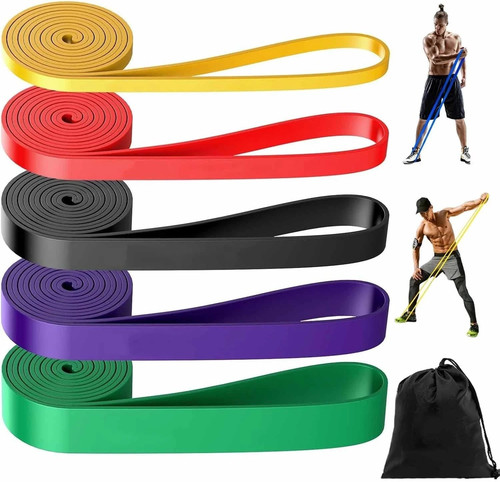 Pull resistance bands set 5 - up,
