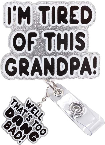Retractable nurse badge reel - retractable,