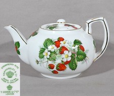 Hammersley Strawberry Ripe Mini Teapot