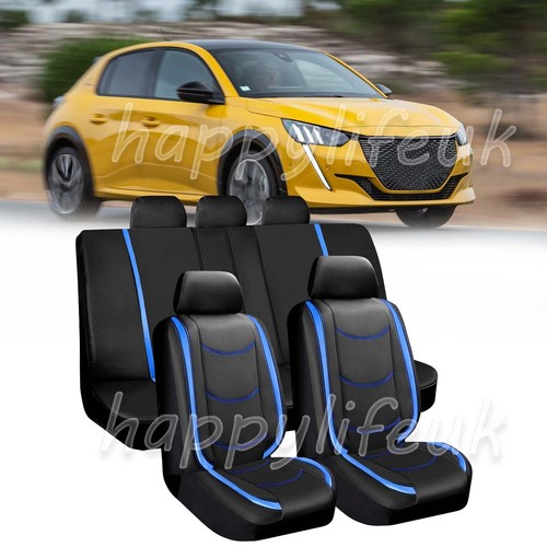 9pcs full blue - full, car