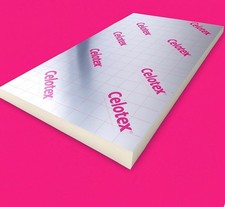 Celotex / Kingspan / Recticel - PIR Insulation Boards - 2.4m x 1.2m 25mm