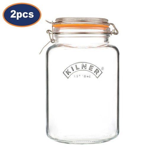 Glass jar square preserving - glass,
