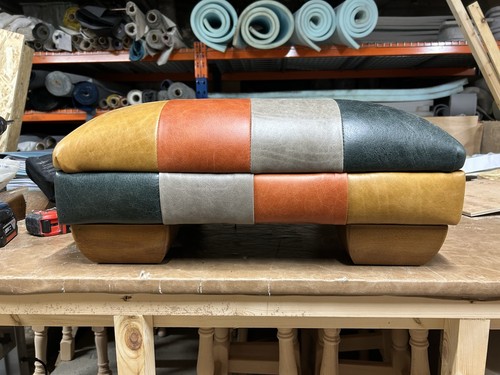 Real leather stripe - real,