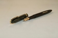 VINTAGE SHEAFFER LIFETIME 875 FOUNTAIN PEN - STRIATED MARBLE - LEVER FILL- C1941