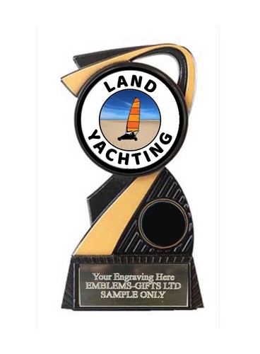 Land yachting award - yachting, 130mm