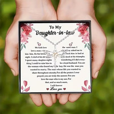 To My Daughter In Law Necklace