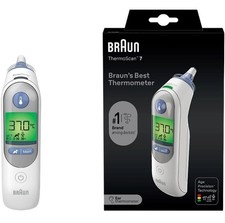 Braun ThermoScan 7 IRT6520 Digital Ear Thermometer Age Precision Baby Adult Kids