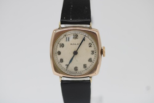Rolex vintage 9ct rose - rolex,