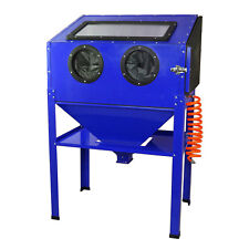 Sand Blasting Cabinet Portable Work Station Abrasive Bead Grit Sand blaster 220L