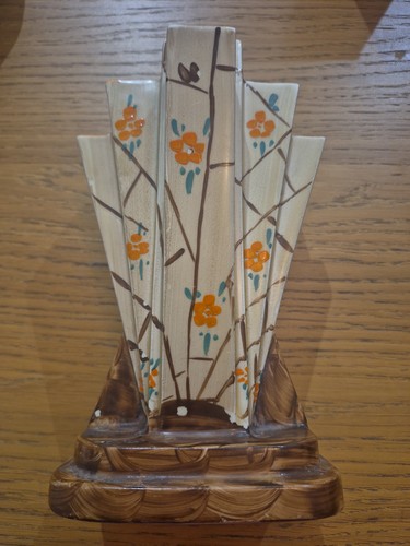 Myott sons pyramid vase - myott,